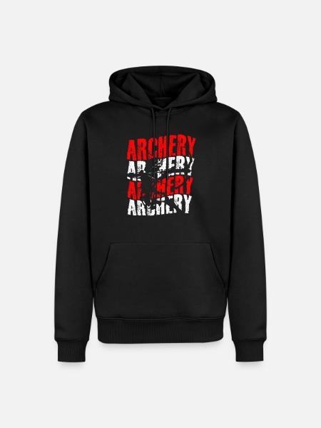 Archery archery for archery - Men’s Premium Organic Hoodie - black