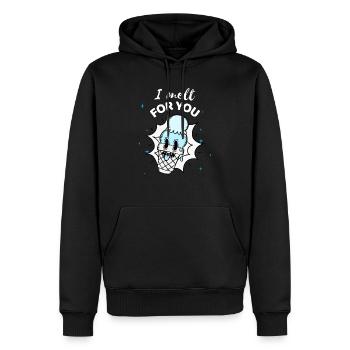 I MELT FOR YOU - Männer Premium Bio Hoodie - Schwarz - Vorne - Nico (187cm)