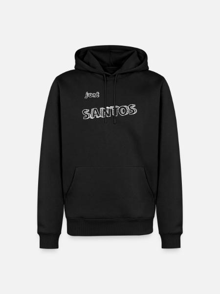 Santos Name - Men’s Premium Organic Hoodie - black