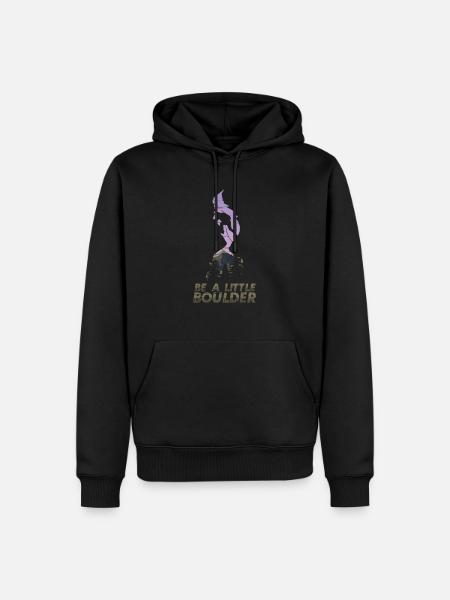 Bouldern Boulderer - Männer Premium Bio Hoodie - Schwarz