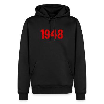 Köln Kölle Cologne Colonia - Männer Premium Bio Hoodie - Schwarz - Vorne - Nico (187cm)
