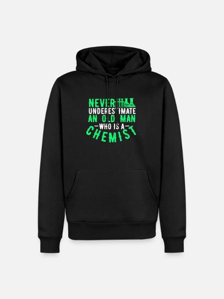 chemistry - Men’s Premium Organic Hoodie - black