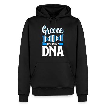 Griechenland Urlaub - Männer Premium Bio Hoodie - Schwarz - Vorne - Nico (187cm)