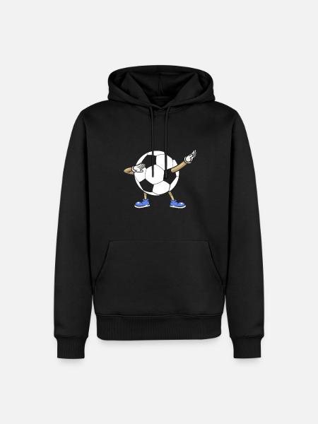 Funny dabbing soccer clothes for kidsYour Fu - Men’s Premium Organic Hoodie - black
