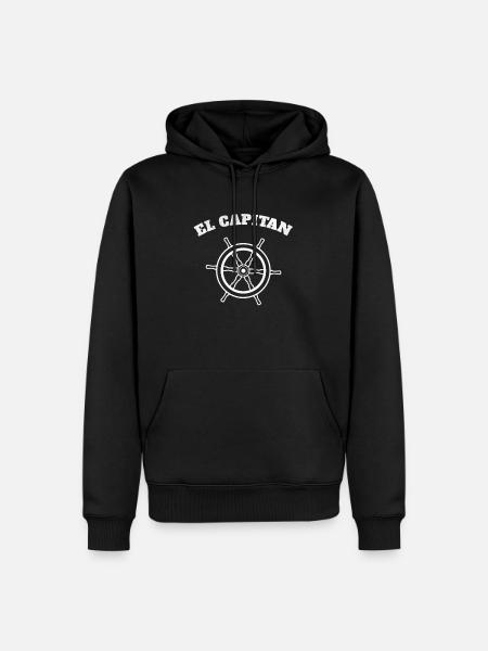 El Capitan - Men’s Premium Organic Hoodie - black