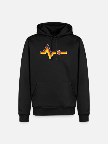 Basketball Germany - Men’s Premium Organic Hoodie - black
