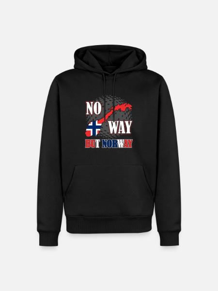 Norway Scandinavia Oslo gift - Men’s Premium Organic Hoodie - black