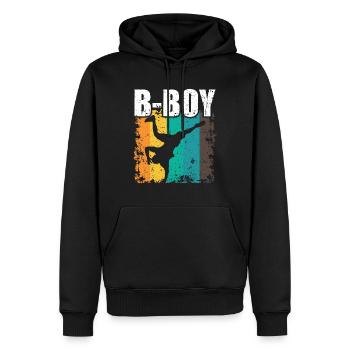 B-Boy Breakdance Children Breakdance - Men’s Premium Organic Hoodie - black - Front - Nico (187cm)