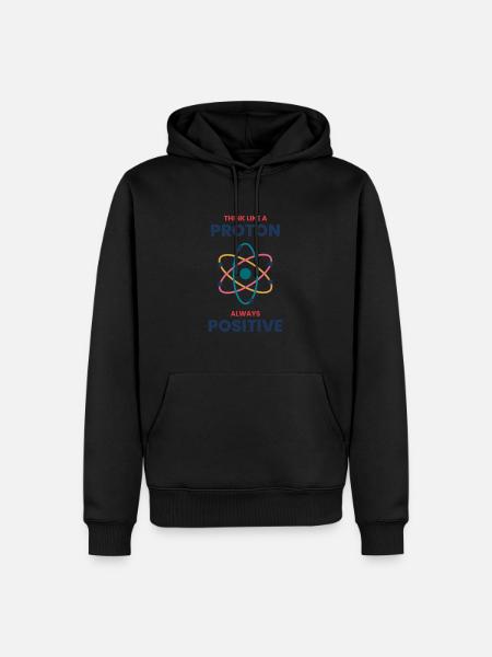 Science Sayings Physics Funny Gift - Men’s Premium Organic Hoodie -