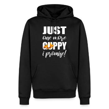Poissons Guppy Aquarians - Sweat à capuche Premium bio Homme - noir - Devant - Nico (187cm)