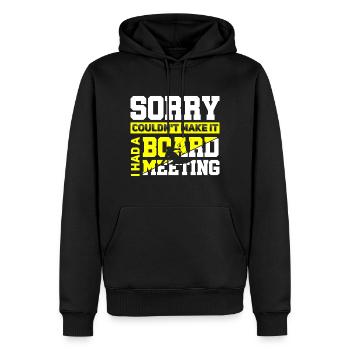 Kiteboarding Kitesurfer Kiteboarder Geschenk - Männer Premium Bio Hoodie - Schwarz - Vorne - Nico (187cm)