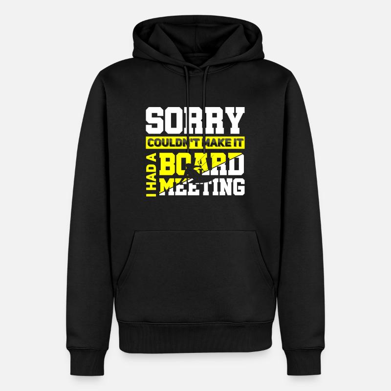 Kiteboarding Kitesurfer Kiteboarder Geschenk - Männer Premium Bio Hoodie - Schwarz