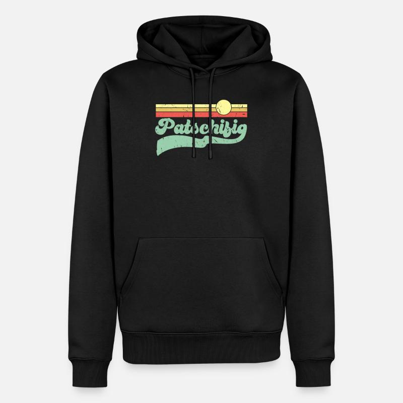 Paresseux - Sweat à capuche Premium bio Homme - noir