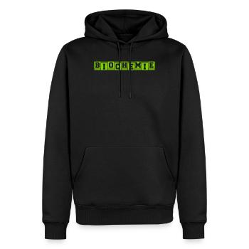 Biochemie Wissenschaft Biologie Bio - Männer Premium Bio Hoodie - Schwarz - Vorne - Nico (187cm)