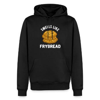 Langos Langosch Ungarisch Snack - Männer Premium Bio Hoodie - Schwarz - Vorne - Nico (187cm)