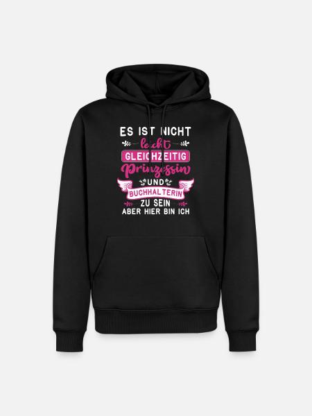 Buchhalter Buchhalter Buchhaltung - Männer Premium Bio Hoodie - Schwarz