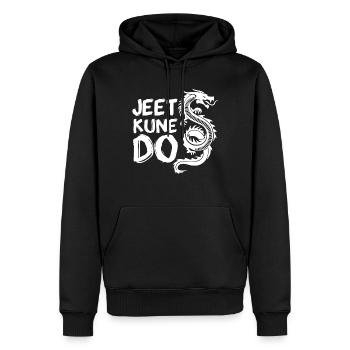 Jeet Kune Do Martial Arts Kungfu-Meister - Männer Premium Bio Hoodie - Schwarz - Vorne - Nico (187cm)