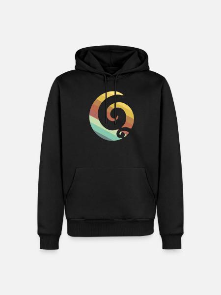 Maori tattoo - Men’s Premium Organic Hoodie - black