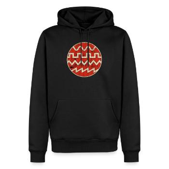 Synthétiseur ADSR Synth Analog Modular Eurorack - Sweat à capuche Premium bio Homme - noir - Devant - Nico (187cm)