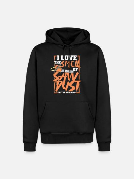 lumberjack - Men’s Premium Organic Hoodie - black
