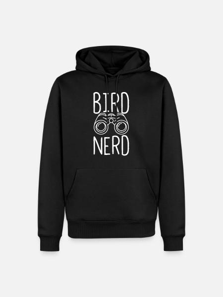 Bird Nerd Bird Eigenaren Vogel broedvogel - Mannen Premium Bio hoodie - zwart