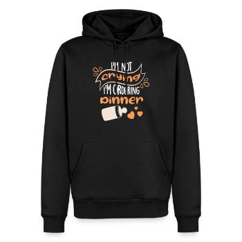 Vêtements de bébé - Sweat à capuche Premium bio Homme - noir - Devant - Nico (187cm)