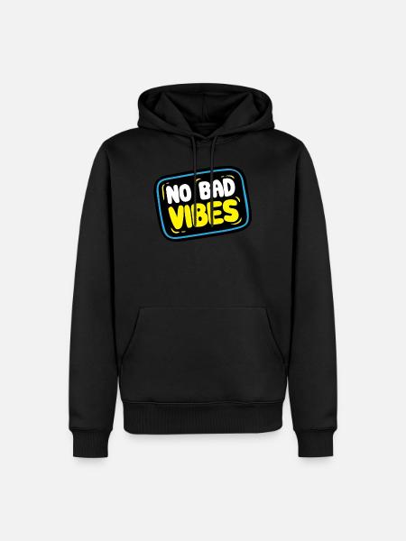 No Tavern Vibes - Vibes Sticker - Men’s Premium Organic Hoodie - black
