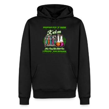 Chemie Element Doktor Abschluss Chemiker Geschenk - Männer Premium Bio Hoodie - Schwarz - Vorne - Nico (187cm)