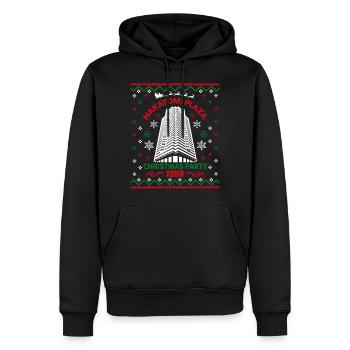 Nakatomi Plaza Christmas Party 1988 Ugly Christmas - Men’s Premium Organic Hoodie - black - Front - Nico (187cm)