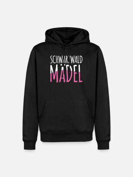 Schwarzwald - Männer Premium Bio Hoodie - Schwarz