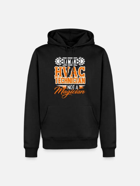 HLK-Techniker Ich bin ein HLK-Techniker - Männer Premium Bio Hoodie - Schwarz