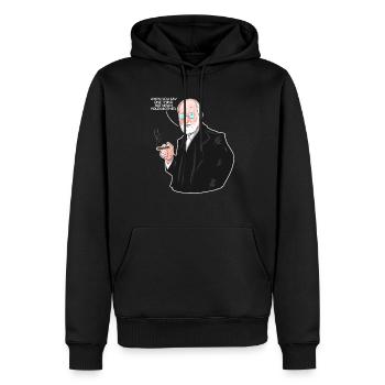 Your Mother - Lustiges Psychologie & Psychologen - Männer Premium Bio Hoodie - Schwarz - Vorne - Nico (187cm)