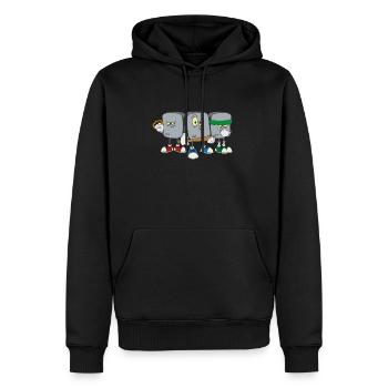 Strg Alt Entf Computer Informatiker Programmierer - Männer Premium Bio Hoodie - Schwarz - Vorne - Nico (187cm)