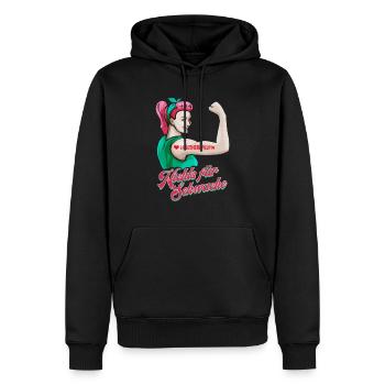 Ergotherapeutin - Nichts für Schwache Geschenk - Männer Premium Bio Hoodie - Schwarz - Vorne - Nico (187cm)
