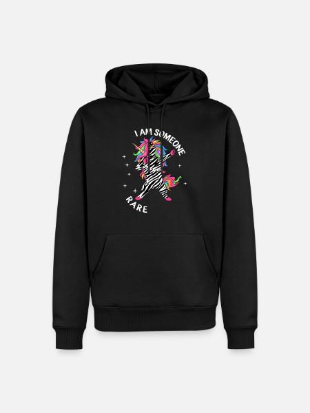 Rare Disease Day I Am Someone Rare Shirt Gift - Men’s Premium Organic Hoodie - black