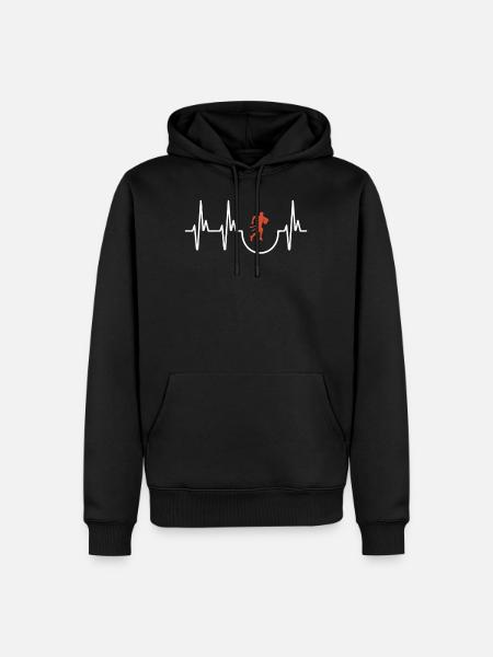 Flag football - Men’s Premium Organic Hoodie - black