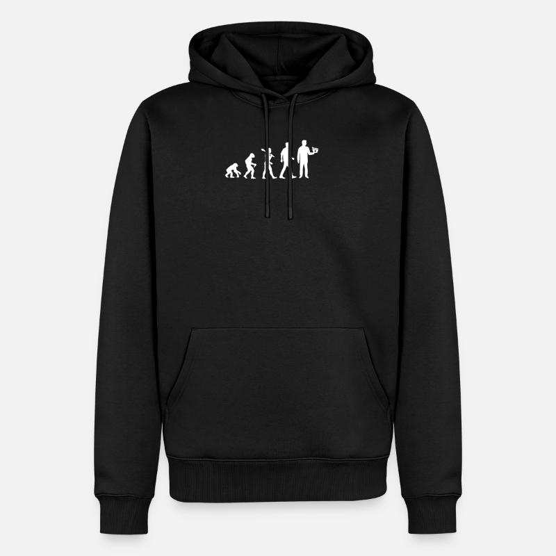 Pharmacist Evolution - Men’s Premium Organic Hoodie - black