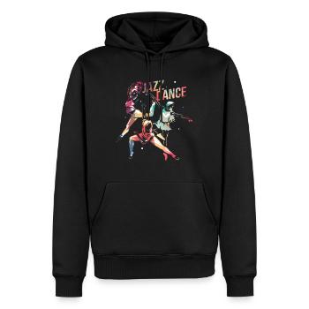 Jazz-Tanz - Männer Premium Bio Hoodie - Schwarz - Vorne - Nico (187cm)