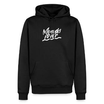 Monoski Liebhaber Fahrer Mono Ski Monoskier - Männer Premium Bio Hoodie - Schwarz - Vorne - Nico (187cm)