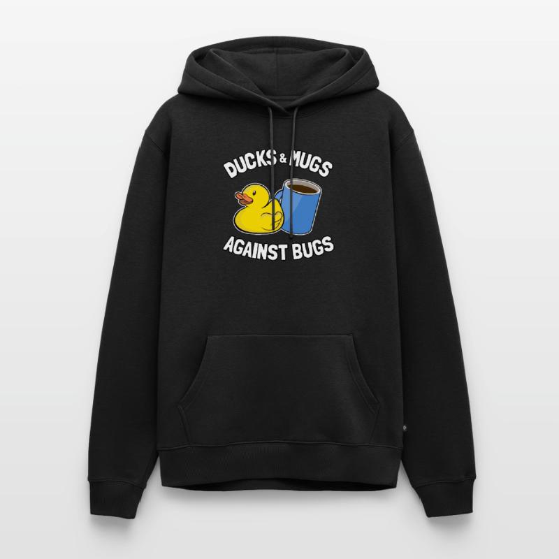 Programmierer Ente Programmieren Debugging Lustig Männer Premium Bio Hoodie