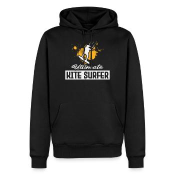 Kiting Kitesurfing Surf Kite Surfer Kite Surfing - Männer Premium Bio Hoodie - Schwarz - Vorne - Nico (187cm)
