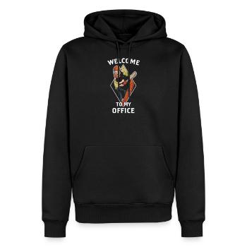 Arboriculteur Arboriste Arboriculture - Sweat à capuche Premium bio Homme - noir - Devant - Nico (187cm)