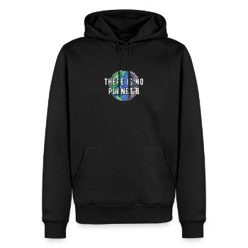 There Is No Planet B Save The Planet Nachhaltig - Männer Premium Bio Hoodie - Schwarz - Vorne - Nico (187cm)
