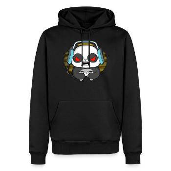 Gaming Panda Zocken Weihnachten Geburtstag Idee - Männer Premium Bio Hoodie - Schwarz - Vorne - Nico (187cm)
