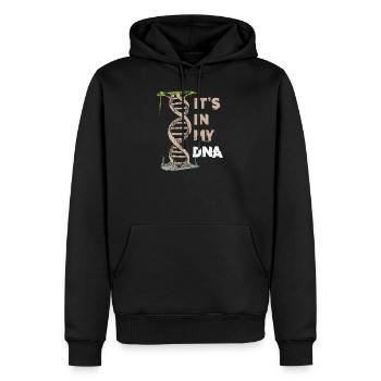 Baumkletterer I Arborist cadeau d’arbre pour - Sweat à capuche Premium bio Homme - noir - Devant - Nico (187cm)