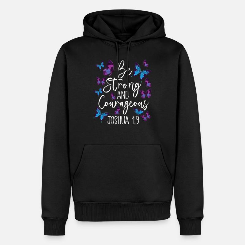 Religion biblique chrétienne - Sweat à capuche Premium bio Homme - noir