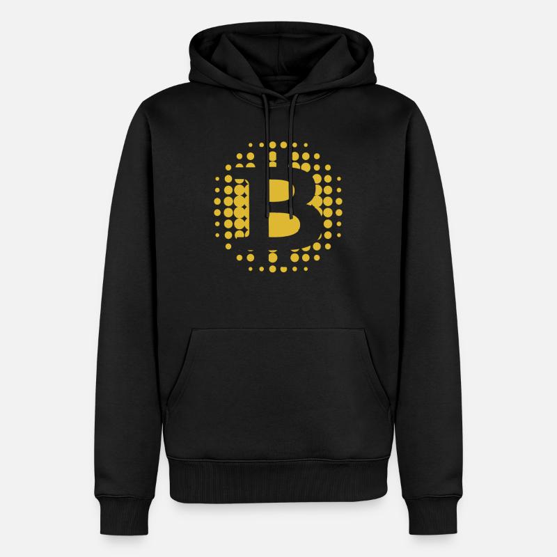 Bitcoin - Acheter Bitcoin - Sweat à capuche Premium bio Homme - noir