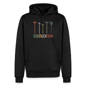 Rechenzentrum Rechen Garten Gärtner Geschenk - Männer Premium Bio Hoodie - Schwarz - Vorne - Nico (187cm)