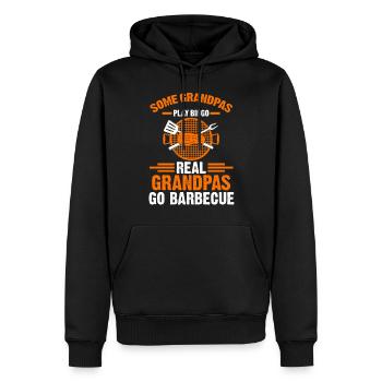 Barbecue BBQ Grill - Männer Premium Bio Hoodie - Schwarz - Vorne - Nico (187cm)