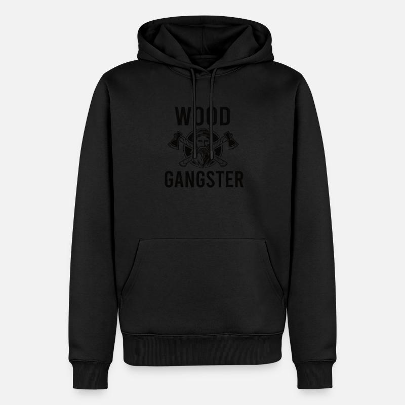 Menuisier Carpenter Zimmermann - Sweat à capuche Premium bio Homme - noir